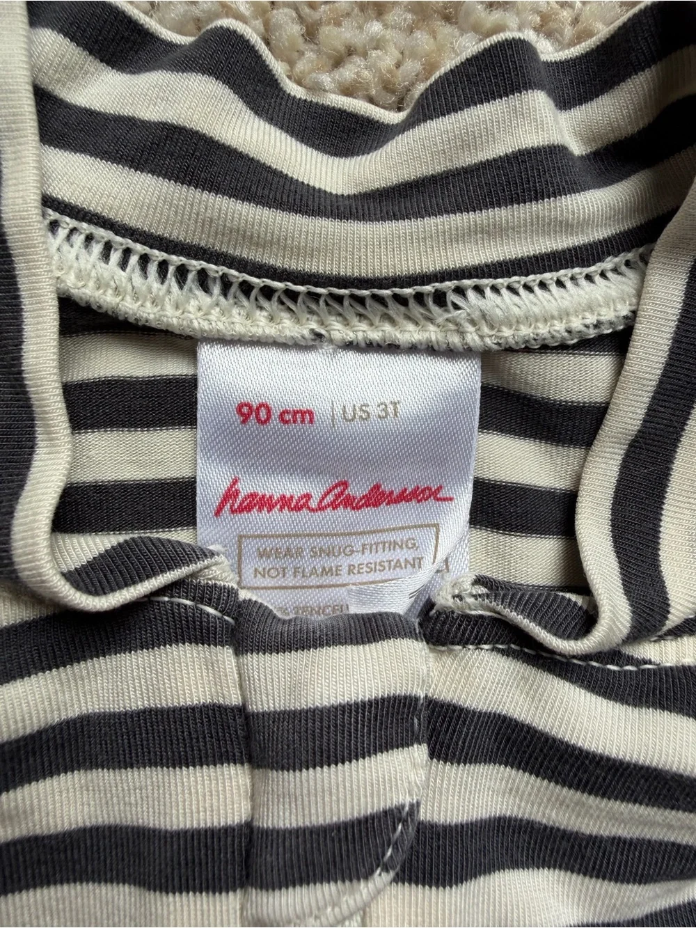Hanna Andersson Hannahsoft Stretch Tencel Sleeper Set Of 2 Striped 3T Unisex